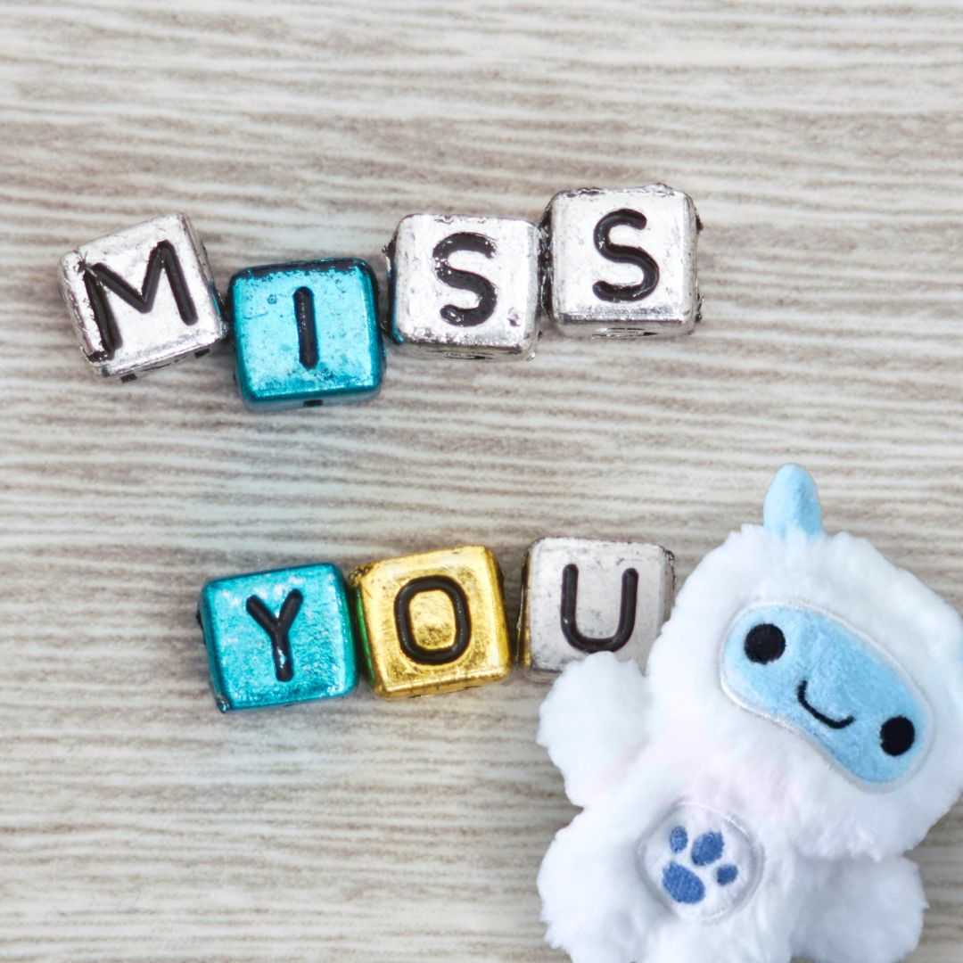 I Miss You Cards
